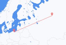 Flights from Syktyvkar, Russia to Gdańsk, Poland