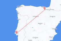 Vluchten van Vitoria, Spanje naar Lissabon, Portugal