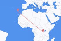Loty z Bużumbura, Burundi do Funchal, Portugalia