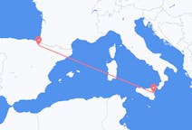 Flights from Pamplona, Spain to Catania, Italy