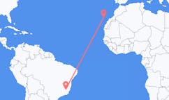 Vluchten van Ipatinga, Brazilië naar Santa Cruz de Tenerife, Spanje