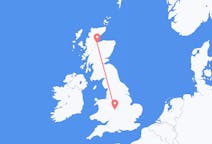 Flights from Birmingham, England to Inverness, Scotland