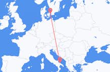 Flyrejser fra Bari til København