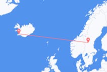 Vluchten van Reykjavik naar Sveg