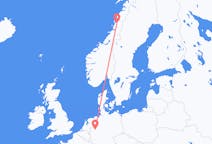 Fly fra Mosjøen til Dortmund