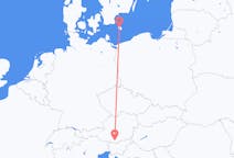 Flights from Klagenfurt, Austria to Bornholm, Denmark