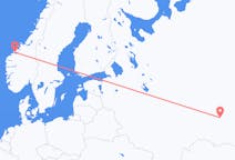 Vluchten van Oefa, Rusland naar Molde, Noorwegen