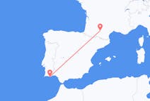 Loty z dystryktu Faro, Portugalia z Tuluza, Francja