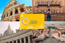 Hop-On Hop-Off Bus ﻿Tour and Fast Track Entry with Omnia Rome and Vatican Pass in Italy