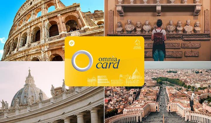 Hop-On Hop-Off Bus ﻿Tour and Fast Track Entry with Omnia Rome and Vatican Pass in Italy