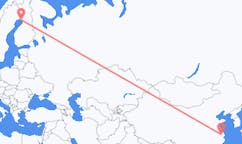出发地 中国出发地 无锡市目的地 芬兰凯米的航班