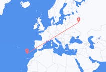 Flyrejser fra Moskva, Rusland til Funchal, Portugal