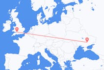 Flyrejser fra Zaporizhia, Ukraine til Bristol, England