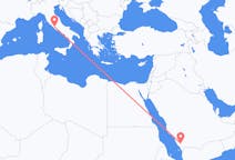 Flyg från Abha, Saudiarabien till Rom, Italien