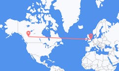 Flights from Dawson Creek, Canada to Norwich, the United Kingdom