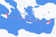 Flights from Catania to Larnaca