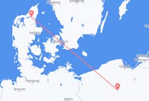 Flights from Aalborg, Denmark to Bydgoszcz, Poland