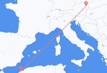 Flyg från Oran, Algeriet till Vienna, Österrike