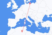 Flyreiser fra Hassi Messaoud, Algerie til Szczecin, Polen