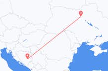 Flyg från Kiev, Ukraina till Sarajevo, Bosnien och Hercegovina