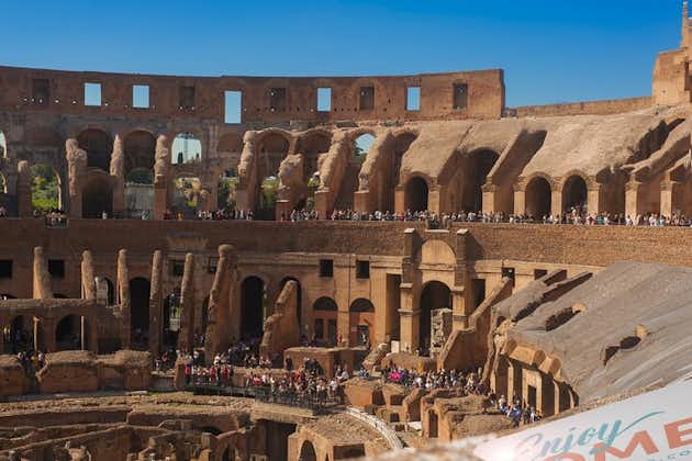 Tour sin colas por el Coliseo, el Foro Romano y el monte Palatino