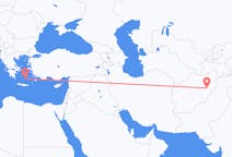 Flights from Kabul to Santorini
