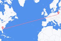 美国出发地 薩凡納飞往美国目的地 华沙的航班