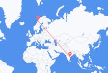 Flights from Vijayawada, India to Bodø, Norway