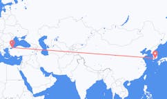 Flights from Jinju, South Korea to Istanbul, Turkey