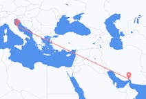 Flyg från Bandar Abbas, Iran till Ancona, Italien