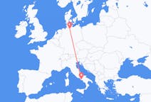 Flights from Hamburg, Germany to Naples, Italy