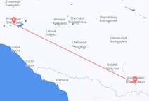 Vluchten van Vladikavkaz naar Krasnodar