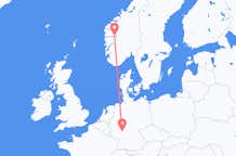 Flyrejser fra Sogndal til Frankfurt