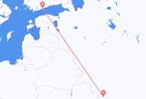 Vluchten van Belgorod naar Helsinki