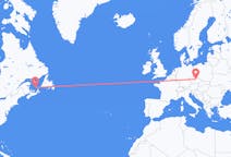 Flyreiser fra Les Îles-de-la-Madeleine, Quebec, Canada til Pardubice, Tsjekkia