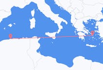 Vluchten van Algiers naar Mykonos