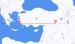 Flyg från Leros till Mardin
