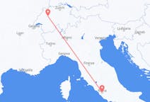 Flyg från Rom, Italien till Bern, Schweiz