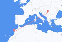 Flyrejser fra Essaouira til Beograd