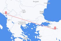 Flights from from Eskişehir to Podgorica