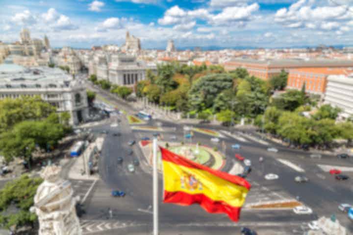 Flyg från Ji an, Kina till Madrid, Spanien