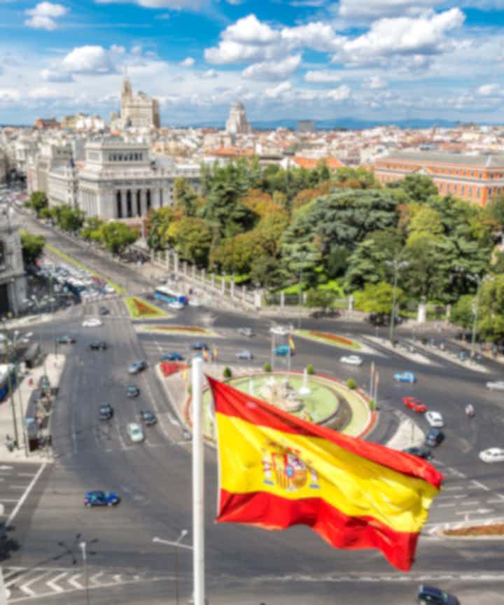 Flights from Nagpur, India to Madrid, Spain