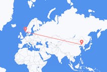 Flyrejser fra Shenyang, Kina til Stavanger, Norge