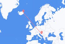Рейсы из Баня-Луки, Босния и Герцеговина в Эйильсстадир, Исландия