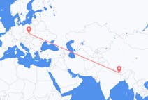 Flyrejser fra Tumlingtar, Nepal til Katowice, Polen
