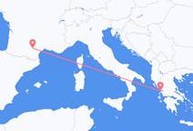 Vluchten van Castres, Frankrijk naar Preveza, Griekenland