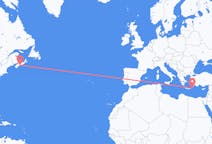 Flights from Halifax, Canada to Karpathos, Greece