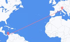 Flyrejser fra La Palma, Panama til Bologna, Italien