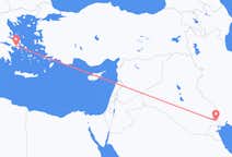 Flyg från Basra till Aten