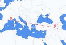 Flights from Van, Turkey to Toulon, France